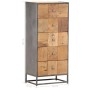 Cajonera de madera maciza reciclada 45x30x100 cm de vidaXL, Cajoneras - Ref: Foro24-286529, Precio: 323,99 €, Descuento: %