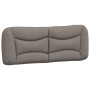 Estructura de cama con luces LED tela gris taupe 140x190 cm de , Camas y somieres - Ref: Foro24-3213701, Precio: 216,78 €, De...