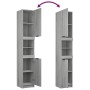 Set de muebles de baño 3 pzas madera contrachapada gris sonoma de , Muebles de baño - Ref: Foro24-3115882, Precio: 211,69 €, ...