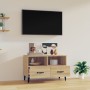 TV-Schrank aus geräuchertem Eichensperrholz, 80 x 36 x 50 cm von , TV-Möbel - Ref: Foro24-812594, Preis: 61,88 €, Rabatt: %