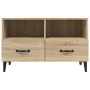 Mueble para TV madera contrachapada roble ahumado 80x36x50 cm de , Muebles TV - Ref: Foro24-812594, Precio: 61,75 €, Descuent...