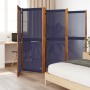 Biombo divisor de 6 paneles azul oscuro 420x180 cm de , Divisores de ambientes - Ref: Foro24-4003362, Precio: 162,21 €, Descu...