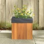 Jardinera de madera maciza de acacia 25x25x25 cm de , Maceteros y jardineras - Ref: Foro24-366500, Precio: 28,99 €, Descuento: %