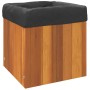 Solid acacia wood planter 25x25x25 cm by , Pots and planters - Ref: Foro24-366500, Price: 28,62 €, Discount: %