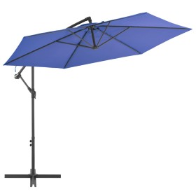 Cantilever parasol with blue aluminum pole 300 cm by vidaXL, Umbrellas - Ref: Foro24-47133, Price: 100,77 €, Discount: %