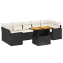 8-piece garden sofa set and black synthetic rattan cushions by , Garden sets - Ref: Foro24-3271224, Price: 601,81 €, Discount: %