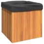 Solid acacia wood planter 45x45x45 cm by , Pots and planters - Ref: Foro24-366502, Price: 66,15 €, Discount: %