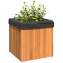 Jardinera de madera maciza de acacia 45x45x45 cm de , Maceteros y jardineras - Ref: Foro24-366502, Precio: 66,15 €, Descuento: %