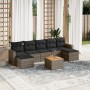 8-teiliges Gartensofa-Set und graue synthetische Rattankissen von , Gartensets - Ref: Foro24-3256585, Preis: 513,05 €, Rabatt: %