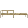 Impregnated pine wood lounger 199.5x62x55 cm by , Loungers - Ref: Foro24-832542, Price: 98,99 €, Discount: %