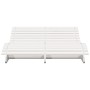 Solid white pine wood lounger 205x110x31.5 cm by , Loungers - Ref: Foro24-832589, Price: 156,71 €, Discount: %