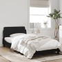 Estructura de cama con cabecero de terciopelo negro 100x200 cm de , Camas y somieres - Ref: Foro24-373134, Precio: 106,99 €, ...