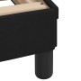 Bed frame with black velvet headboard 100x200 cm by , Beds and slatted bases - Ref: Foro24-373134, Price: 106,99 €, Discount: %