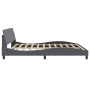 Dark gray velvet bed frame with headboard 200x200 cm by , Beds and slatted bases - Ref: Foro24-373253, Price: 162,89 €, Disco...