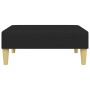 Black fabric footrest 77x55x31 cm by , Ottomans - Ref: Foro24-379555, Price: 65,19 €, Discount: %