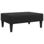 Black synthetic leather footstool 77x55x31 cm by , Ottomans - Ref: Foro24-379562, Price: 78,25 €, Discount: %