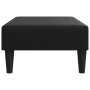 Black synthetic leather footstool 77x55x31 cm by , Ottomans - Ref: Foro24-379562, Price: 78,25 €, Discount: %