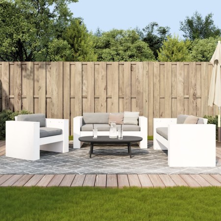 Garden furniture set 2 pieces solid white pine wood by , Garden sets - Ref: Foro24-3216896, Price: 379,41 €, Discount: %