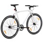 Bicicleta de piñón fijo blanco y negro 700c 55 cm de , Bicicletas - Ref: Foro24-92262, Precio: 297,95 €, Descuento: %