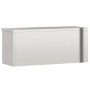 Kitchen wall cabinet with stainless steel shelf by , Food container - Ref: Foro24-376445, Price: 169,58 €, Discount: %