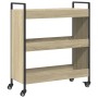 Sonoma oak engineered wood kitchen cart 70x30x82 cm by , Kitchen and dining carts - Ref: Foro24-842317, Price: 59,48 €, Disco...