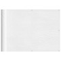 Balcony screen 100% polyester Oxford white 75x1000 cm by , Umbrellas - Ref: Foro24-4000090, Price: 42,28 €, Discount: %