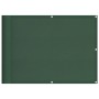 Pantalla de balcón 100% poliéster Oxford verde oscuro 75x1000cm de , Sombrillas - Ref: Foro24-4000258, Precio: 37,56 €, Descu...