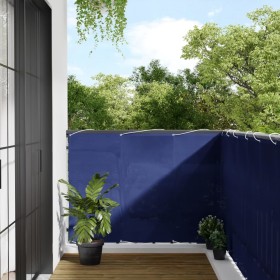 Balcony screen 100% polyester Oxford blue 120x700 cm by , Umbrellas - Ref: Foro24-4000291, Price: 33,99 €, Discount: %