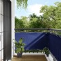 Balcony screen 100% polyester Oxford blue 75x1000 cm by , Umbrellas - Ref: Foro24-4000279, Price: 36,66 €, Discount: %