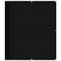 Balcony screen 100% polyester Oxford black 120x700 cm by , Umbrellas - Ref: Foro24-4000375, Price: 38,67 €, Discount: %