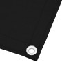 Balcony screen 100% polyester Oxford black 120x1000 cm by , Umbrellas - Ref: Foro24-4000377, Price: 43,25 €, Discount: %