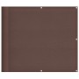 Balcony screen 100% polyester Oxford brown 90x700 cm by , Umbrellas - Ref: Foro24-4000389, Price: 32,99 €, Discount: %