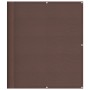 Balcony screen 100% polyester Oxford brown 120x700 cm by , Umbrellas - Ref: Foro24-4000396, Price: 33,99 €, Discount: %