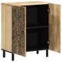 3-piece sideboard solid mango wood 60x33x75 cm by , Sideboards - Ref: Foro24-3206306, Price: 505,05 €, Discount: %