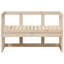 Extendable garden sofa bench solid pine wood by , garden benches - Ref: Foro24-832610, Price: 101,00 €, Discount: %