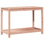 Douglas solid wood planting table and shelf 108x50x75 cm by , Pot stands - Ref: Foro24-832405, Price: 88,85 €, Discount: %