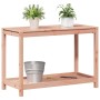 Douglas solid wood planting table and shelf 108x50x75 cm by , Pot stands - Ref: Foro24-832405, Price: 88,85 €, Discount: %