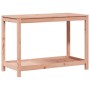 Douglas solid wood planting table and shelf 108x50x75 cm by , Pot stands - Ref: Foro24-832405, Price: 88,85 €, Discount: %