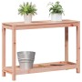 Douglas solid wood planting table and shelf 108x35x75 cm by , Pot stands - Ref: Foro24-832395, Price: 75,23 €, Discount: %