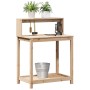 Mesa de plantación con estantes madera pino 82,5x50x109,5 cm de , Soportes para macetas - Ref: Foro24-832407, Precio: 61,99 €...