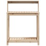 Planting table with pine wood shelves 82.5x50x109.5 cm by , Pot stands - Ref: Foro24-832407, Price: 61,24 €, Discount: %