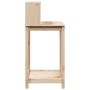 Planting table with pine wood shelves 82.5x50x109.5 cm by , Pot stands - Ref: Foro24-832407, Price: 61,24 €, Discount: %