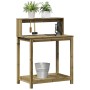 Plantagentisch mit imprägnierten Holzregalen 82,5 x 50 x 109,5 cm von , Topfständer - Ref: Foro24-832411, Preis: 65,96 €, Rab...