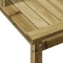 Plantation table with impregnated wood shelves 82.5x50x109.5 cm by , Pot stands - Ref: Foro24-832411, Price: 65,96 €, Discoun...