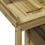 Plantation table with impregnated wood shelves 82.5x50x109.5 cm by , Pot stands - Ref: Foro24-832426, Price: 130,66 €, Discou...