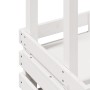 Garden bar high table solid wood white 112.5x57x195.5 cm by , Garden tables - Ref: Foro24-832535, Price: 337,41 €, Discount: %