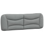 Estructura de cama con luces LED tela gris claro 160x200 cm de , Camas y somieres - Ref: Foro24-3213711, Precio: 221,99 €, De...