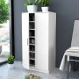 Shoe cabinet with 7 white shelves by , Shoe racks and shoe organizers - Ref: Foro24-243062, Price: 163,06 €, Discount: %