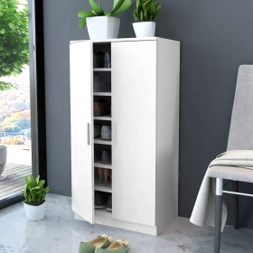 Shoe cabinet with 7 white shelves by , Shoe racks and shoe organizers - Ref: Foro24-243062, Price: 131,29 €, Discount: %