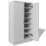 Shoe cabinet with 7 white shelves by , Shoe racks and shoe organizers - Ref: Foro24-243062, Price: 163,06 €, Discount: %